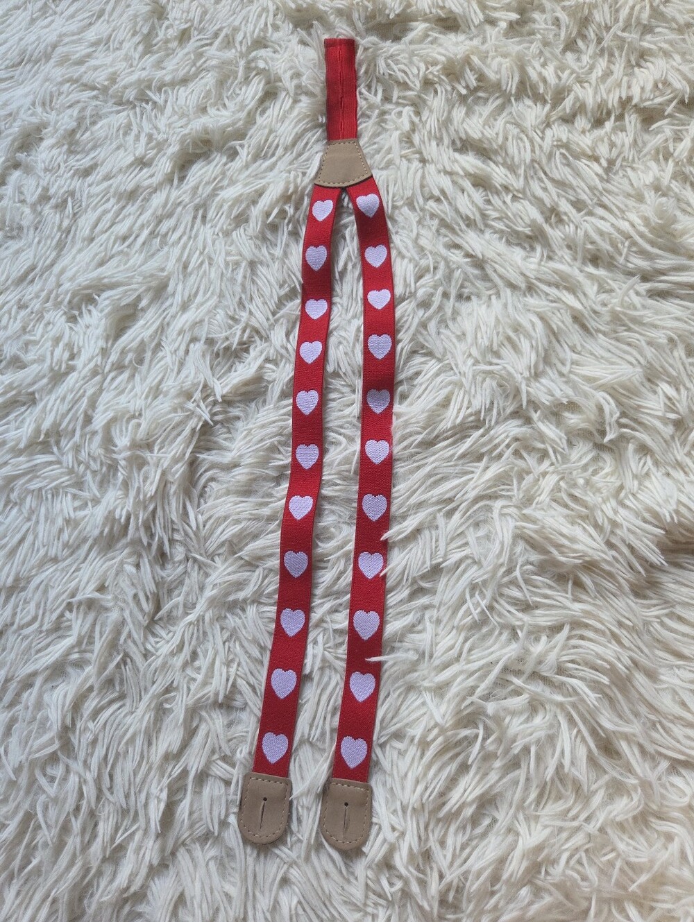 Red Heart Pattern Kids Suspenders Infant/Toddler